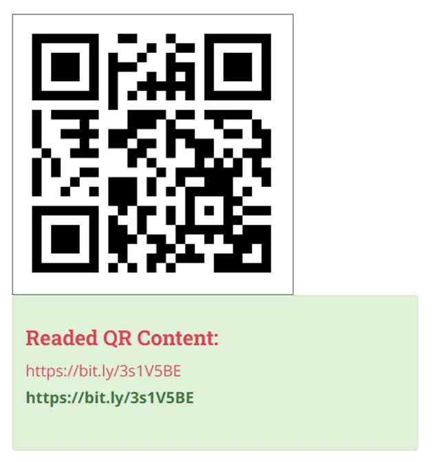 Verify legitimacy of a QR Code » Hixec